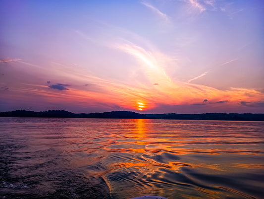Cotton Candy Skies over Douglas Lake
